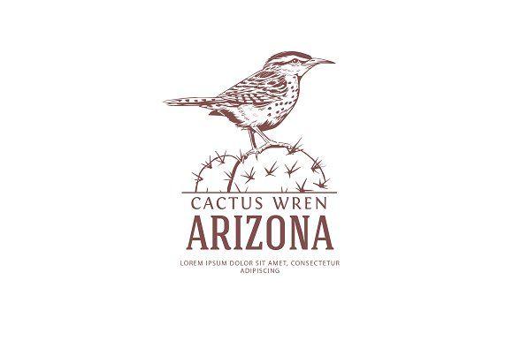 Brown Bird Logo - Arizona State Bird Logo | Bird logos, Arizona state and Logos