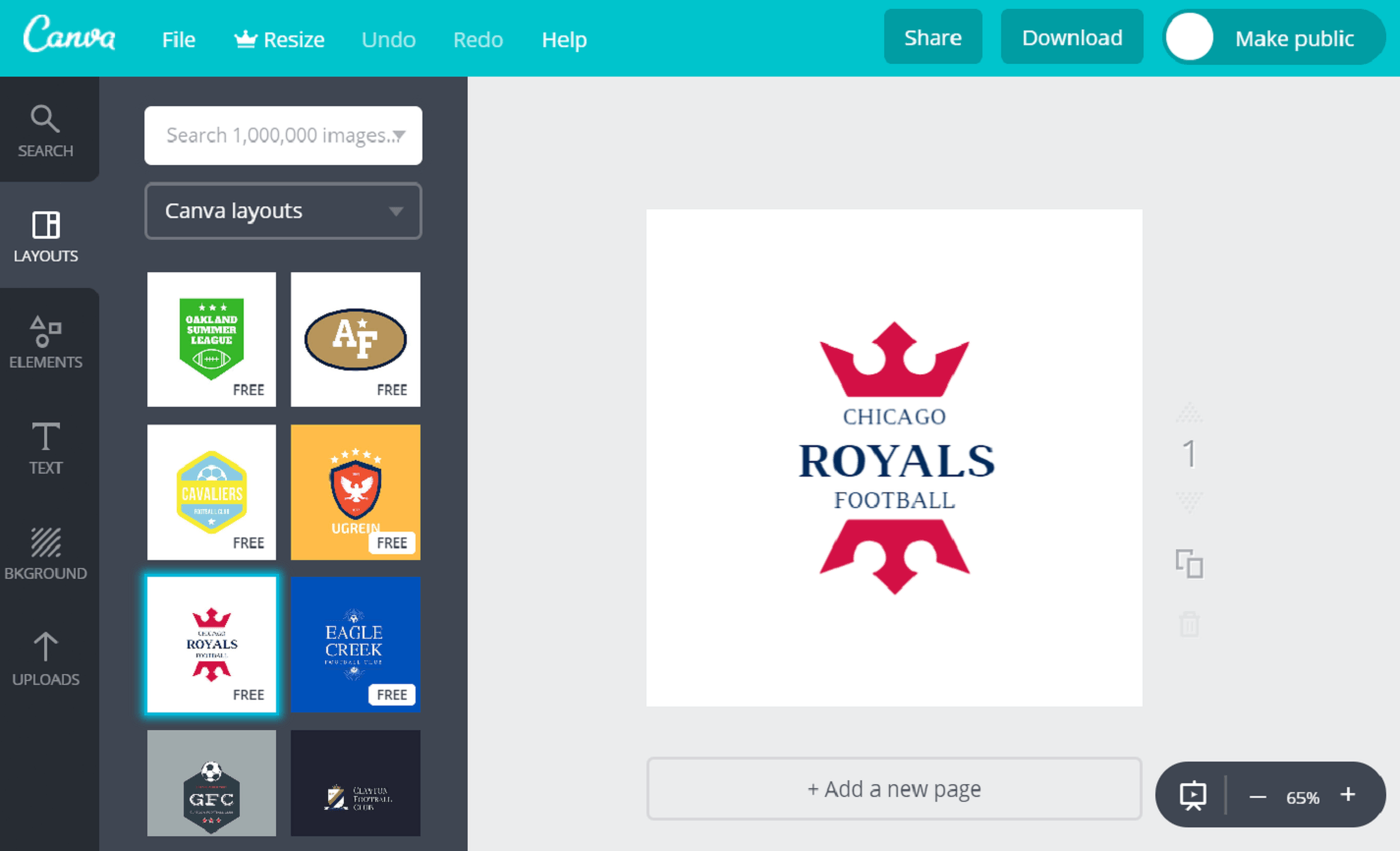 New Football Logo - Design Football Logos For Your Team (Free!) With Canva