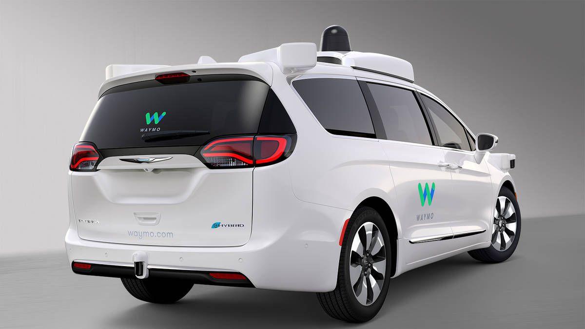 Waymo Car Logo - Chrysler Pacifica Hybrid + Waymo = Self Driving Vehicles