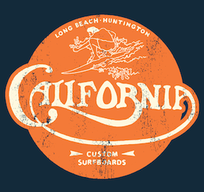 California Custom Logo - Long Beach- Huntington Beach California Custom Surfboards ...