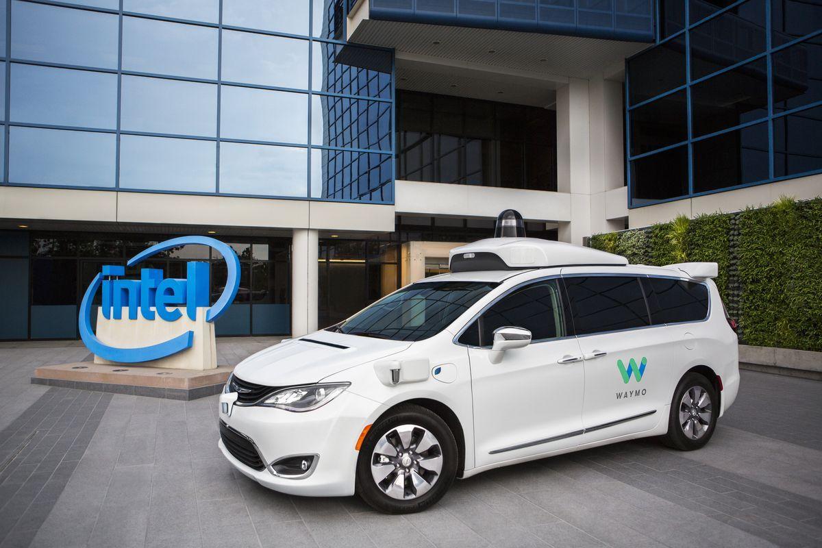 Waymo Car Logo - Intel is working with Waymo to build fully self-driving cars - The Verge
