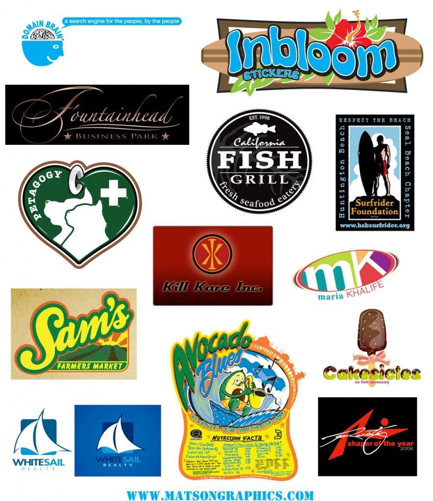 California Custom Logo - Matson Graphics | Huntington Beach Logo Design