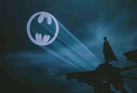 Batman Spotlight Logo - Batman Bat Signal Spotlight Candle Attachment - Thrillist