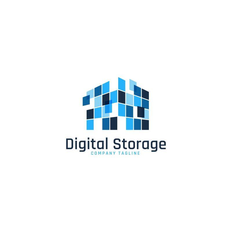 Storage Logo - Digital Storage Logo Template #63895