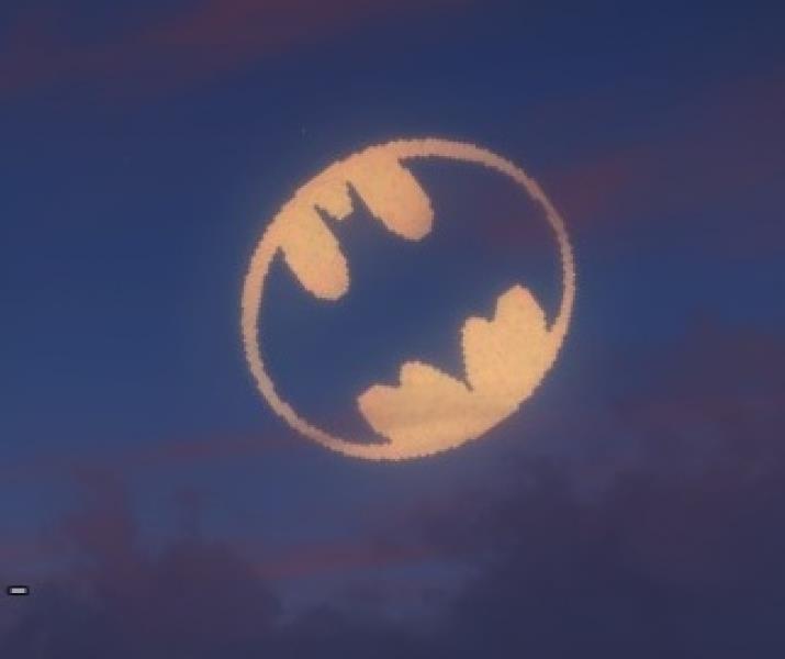 Batman Spotlight Logo - Batman Spotlight Moon | Just Cause 2 Mods