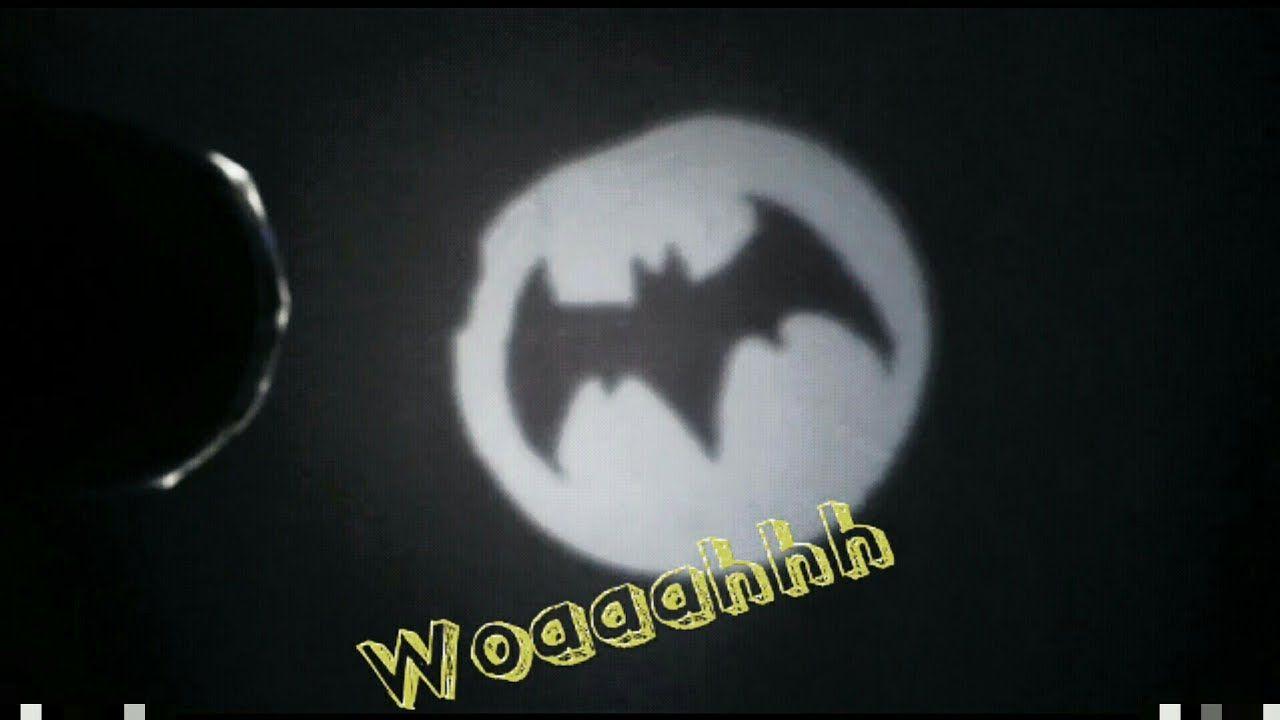 Batman Spotlight Logo - How to make Batman Signal flash light. DIY Batman signal light - YouTube