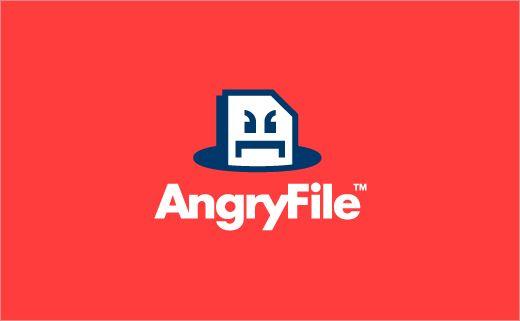 Storage Logo - Online Data Storage Logo: AngryFile