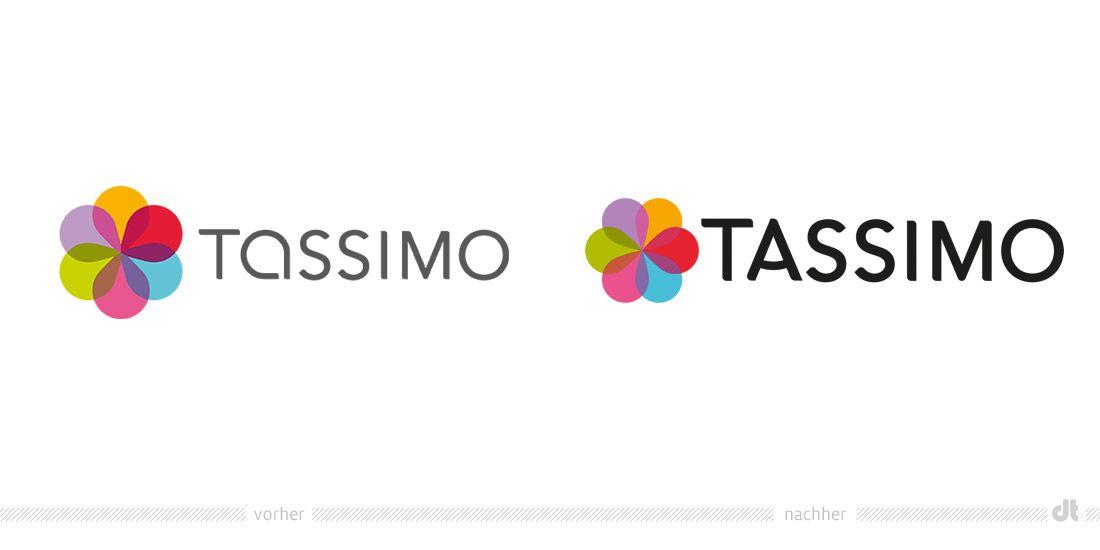 Tassimo Logo - Tassimo Logo – vorher und nachher – Design Tagebuch