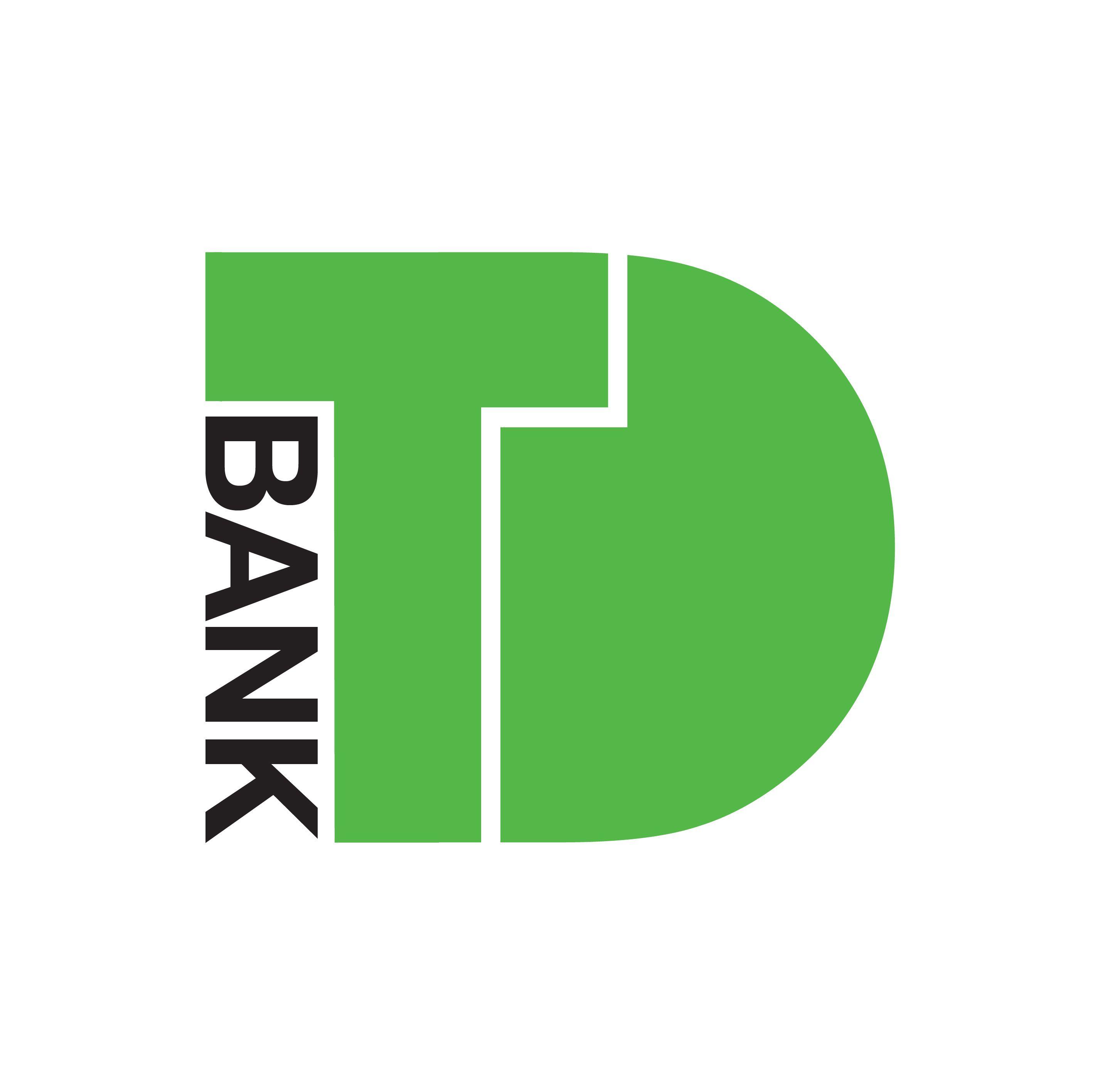 Green TD Logo - TD Bank Redesign - Graphis