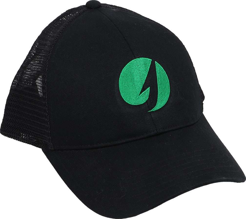 Green TD Logo - TackleDirect CBP Trucker Cap with TD Logo - Black/Kelly Green
