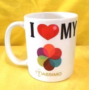 Tassimo Logo - TASSIMO I LOVE MY TASSIMO ADVERT LOGO- ON A MUG