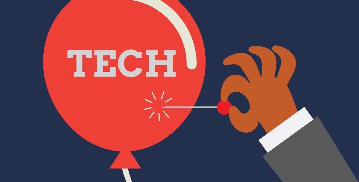 Golden Tech Logo - Who or what butchered the golden tech goose this time around?
