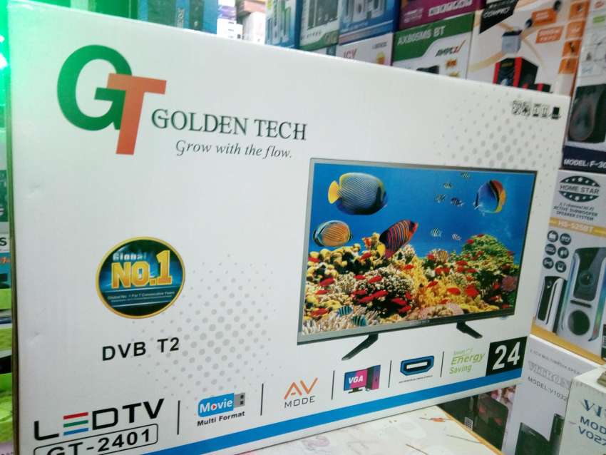 Golden Tech Logo - GOLDEN TECH 24 INCHES TV, Audio & Video