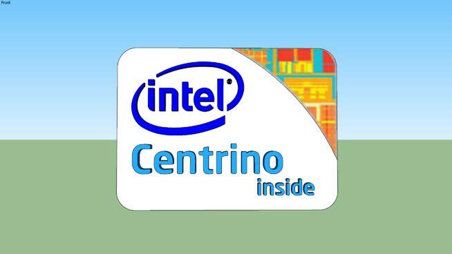 Intel Centrino Logo - Intel Centrino Logo (2009-2010) | 3D Warehouse