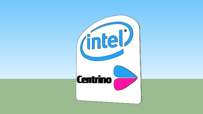 Intel Centrino Logo - Intel Centrino Logo (2005-2006) | 3D Warehouse