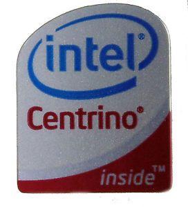 Intel Centrino Logo - INTEL CENTRINO STICKER LOGO AUFKLEBER 16x20mm (132)
