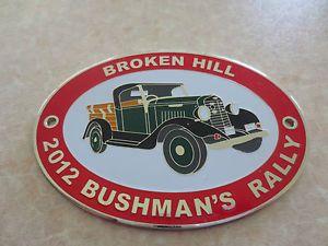 Broken VW Logo - Broken Hill car badge for Ford Chev Holden Austin Morris MG Buick ...