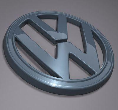 Broken VW Logo - NesAn's Portfolio: WIP: VW Beetle 1965 - Emblem