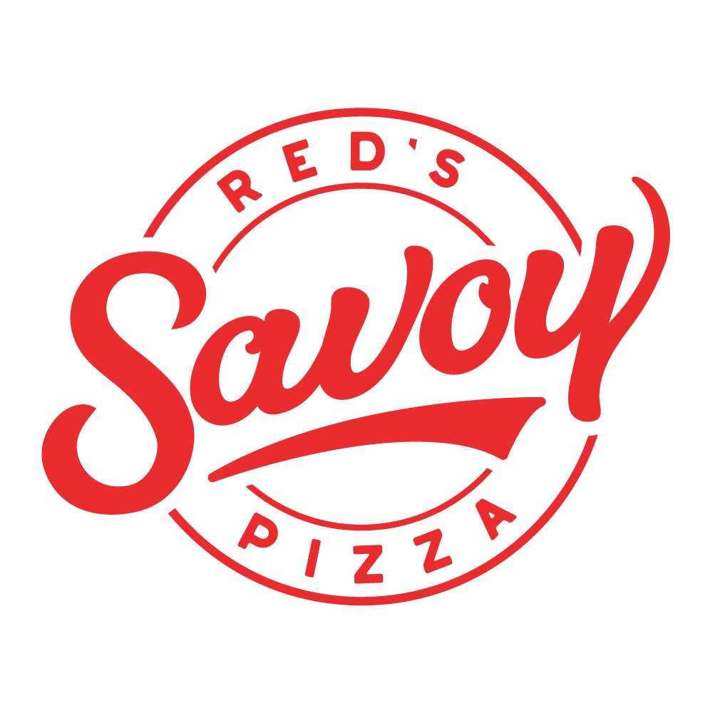 Red Pizza Logo - Red's Savoy Pizza Reviews E Travelers Trl