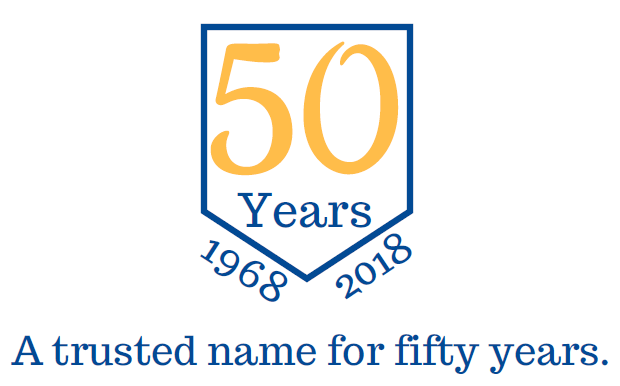 Storage Logo - 50th Removals & Storage Logo -