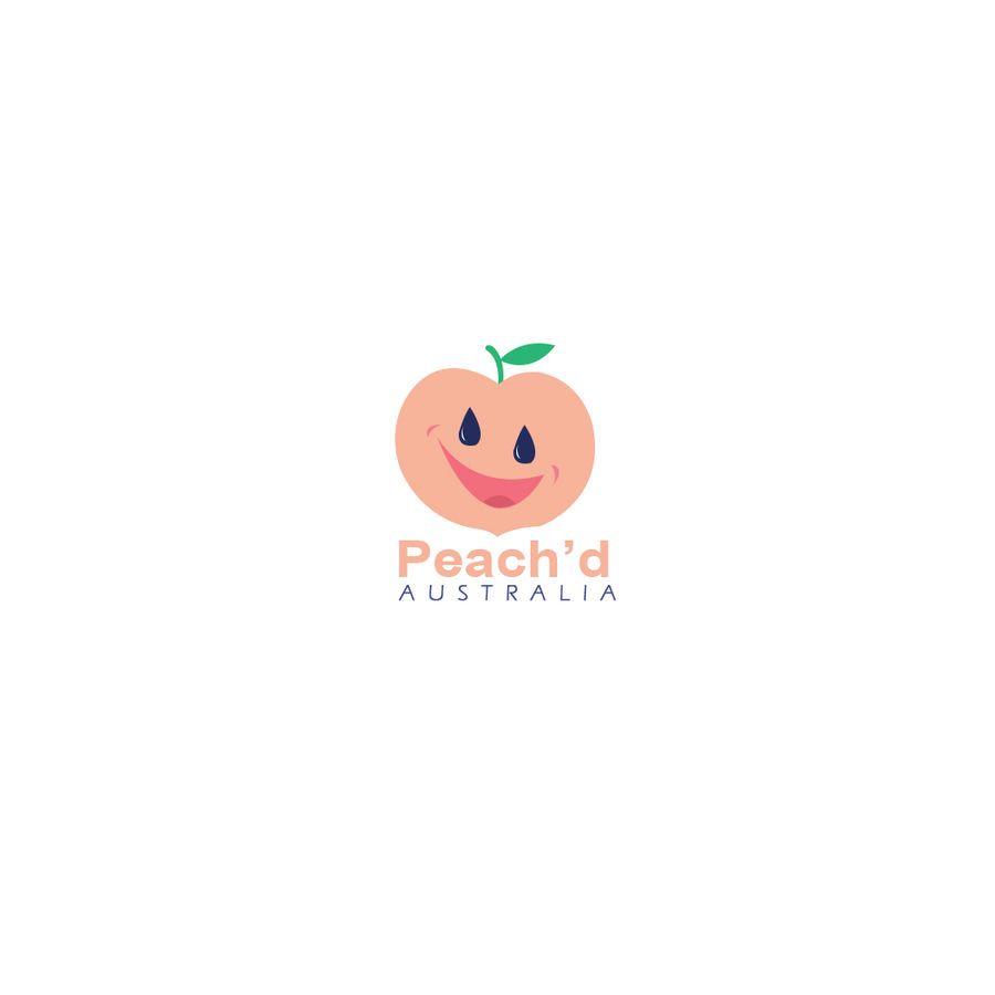 Peachd Logo - Entry by Najak for I need a simple peach (fruit) outline, (maybe