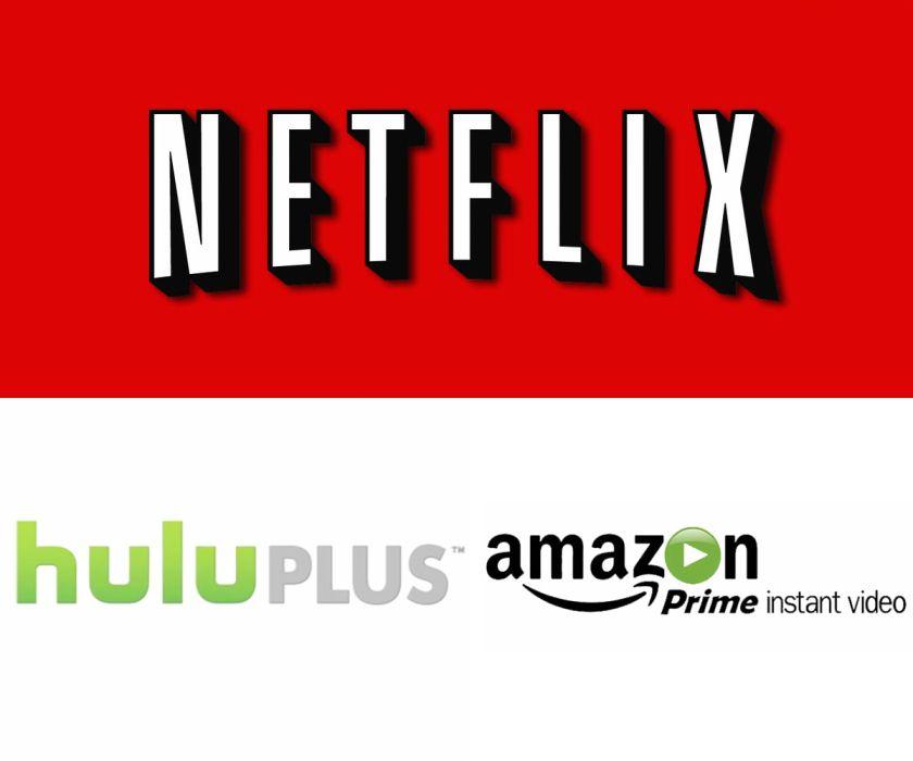 Netflix Hulu Amazon Logo - Comparing Netflix, Hulu Plus and Amazon Prime – SLHS Student Productions