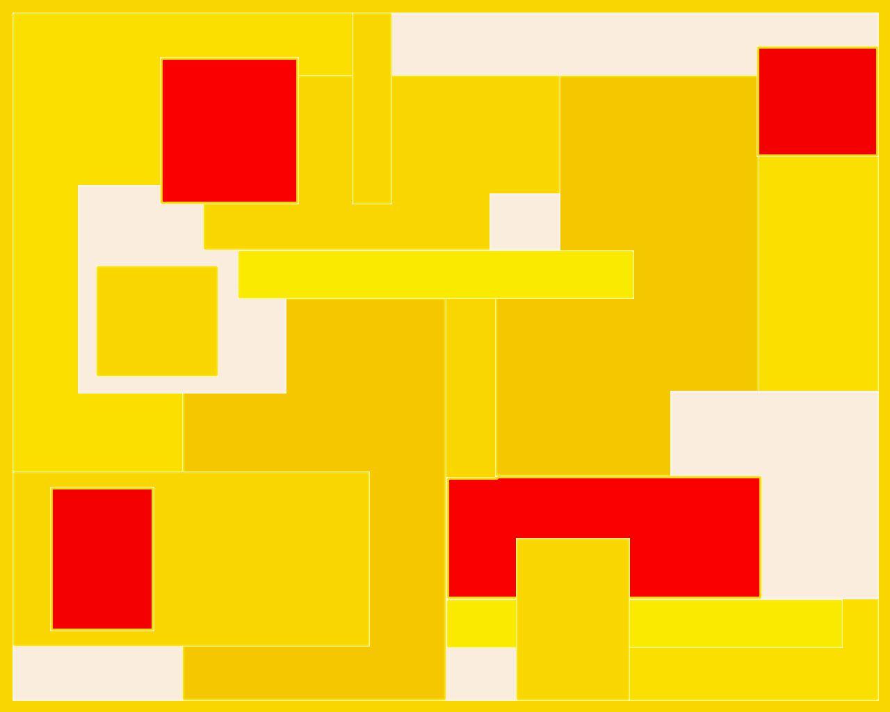 Red and Yellow Square Logo - Red and Yellow Shapes Pattern