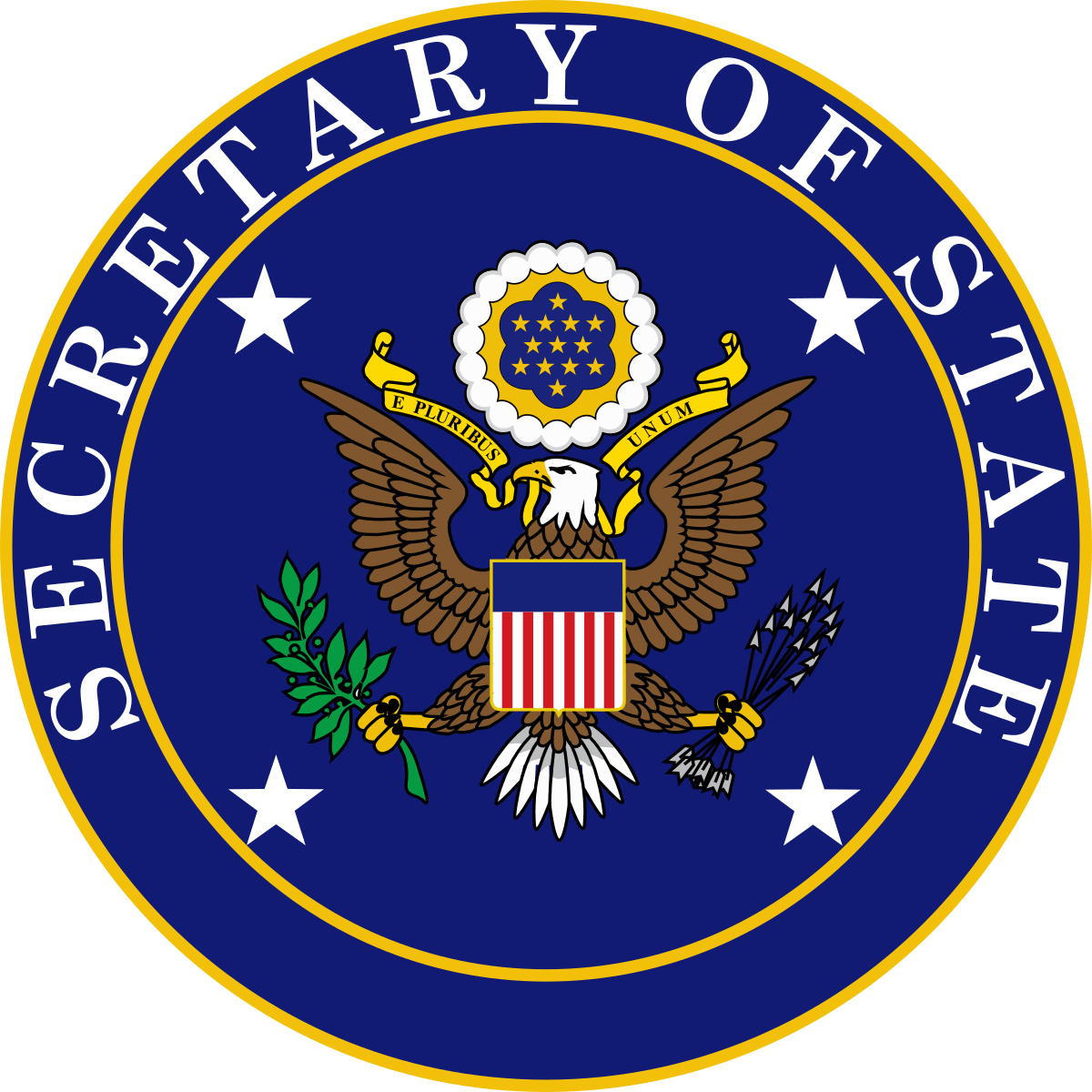 State of the United States Logo - United States Secretary of State