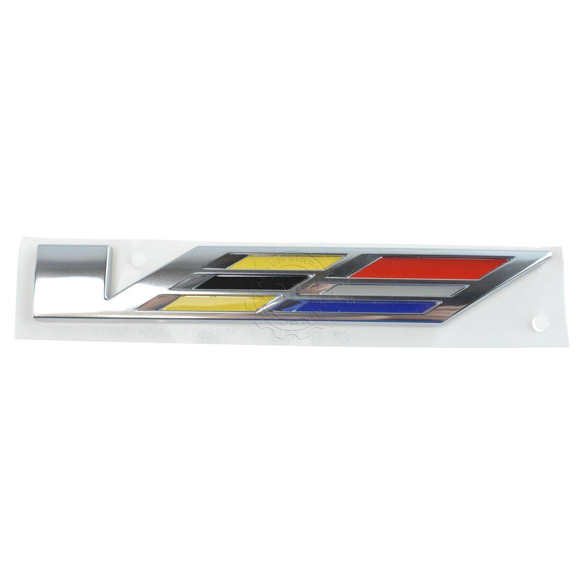 Cadillac V Series Logo - OEM 23356910 V Series Trunk Lid Emblem Logo Direct Fit for 16-17 ...