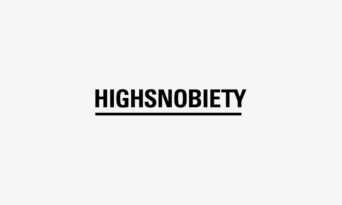 Highsnobiety Logo - Highsnobiety Unveils New Logo by Legendary Designer Mirko Borsche ...