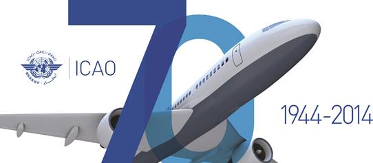Aircraft Anniversary Logo - The Postal History of ICAO