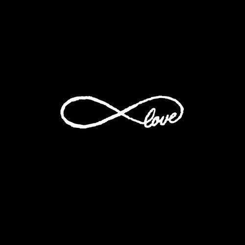 Love Infinity Logo - Love infinity symbol shared by @Autumnlove1002