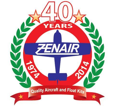 Aircraft Anniversary Logo - Gift Shop - Zenair Ltd.