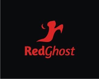 Red Ghost Logo - Redghost Designed by antonbarron | BrandCrowd