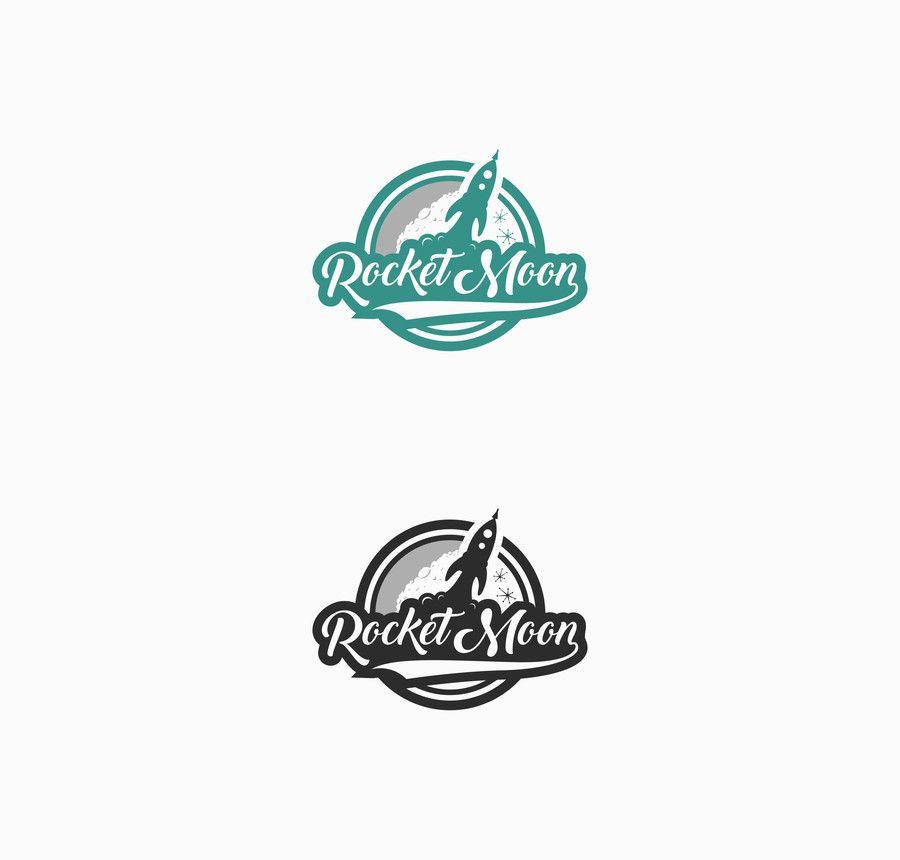 Retro Moon Logo - Entry by suyogapurwana for Design a Logo for Rocket Moon's