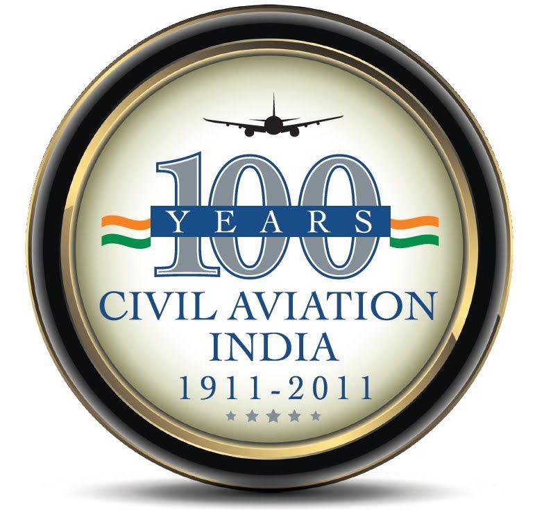 Aircraft Anniversary Logo - Tomorrow is the 100th year anniversary of civil aviation in India ...