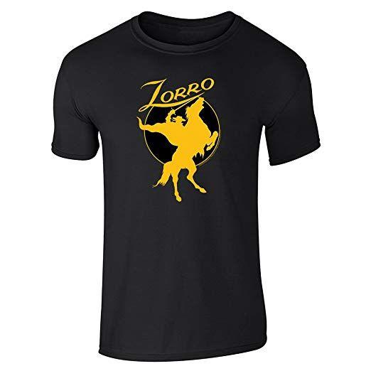Retro Moon Logo - Amazon.com: Zorro Moon Logo Halloween Costume Retro Short Sleeve T ...