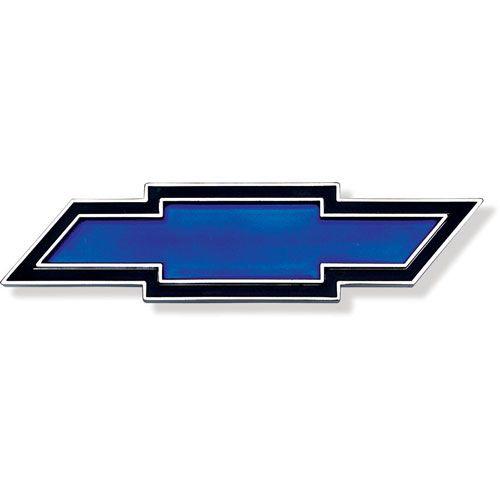 Blue Chevy Logo - 1969 Chevrolet Blue Bowtie Tail Panel Emblem