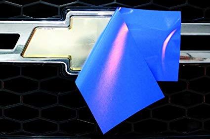 Blue Chevy Logo - FactoryCrafts Azure Blue Chevy Bowtie U Cut Logo 3M