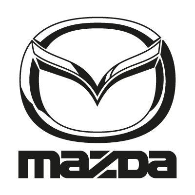 Black Mazda Logo - Mazda black vector logo free download