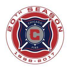 Chicago Fire Soccer Logo - Chicago Fire Soccer Club Fleece Fabric -Logo. Products