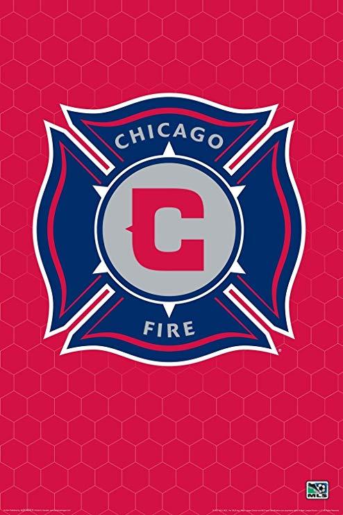 Amazon Fire Logo - Amazon.com : Chicago Fire Logo Major League Soccer MLS Team Sports ...