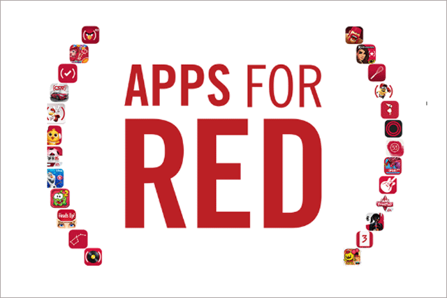 Red Campaign Logo - Apple turns popular apps (Red) for World Aids Day