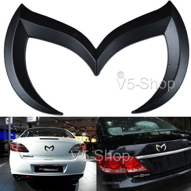 Black Mazda Logo - Black 3D Logo Bat Batman Metal Car Vehicle Emblem Badge Sticker ...