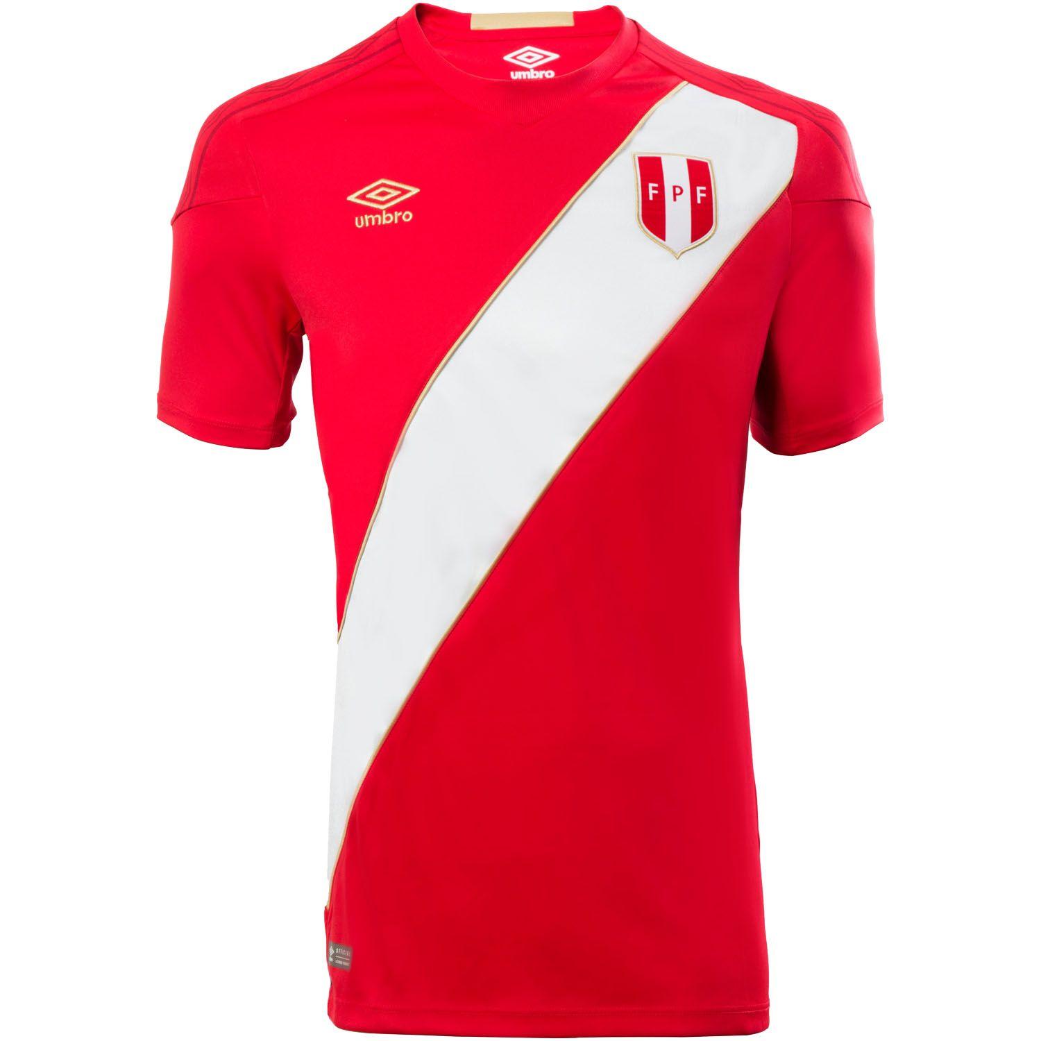 Peru Umbro Logo - Umbro Peru 2018 World Cup Away Replica Jersey | WeGotSoccer