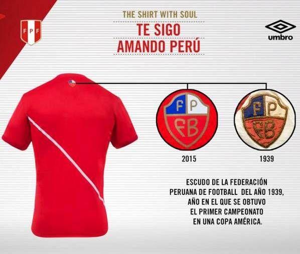 Peru Umbro Logo - New Peru Away Jersey 2015 Copa America Umbro | Football Kit News