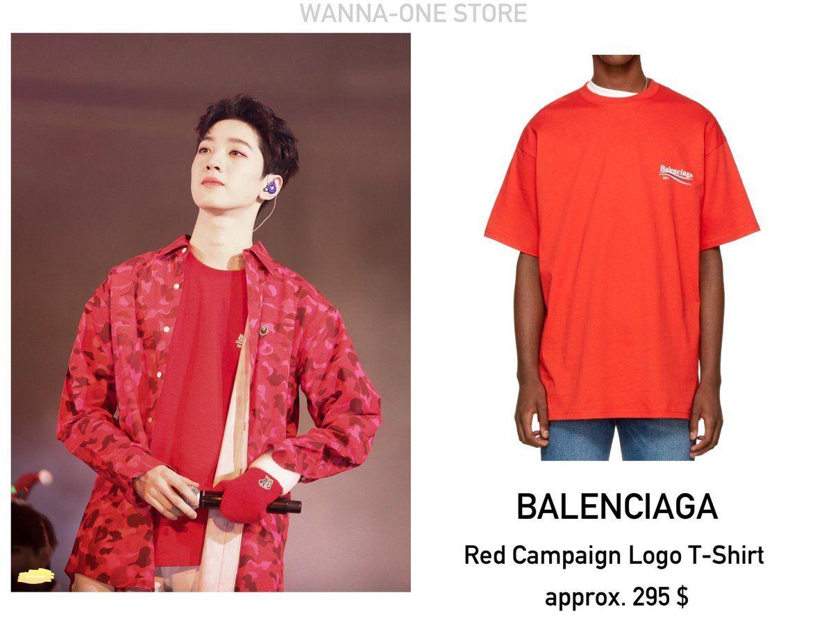 Red Campaign Logo - WANNA-ONE STORE on Twitter: 