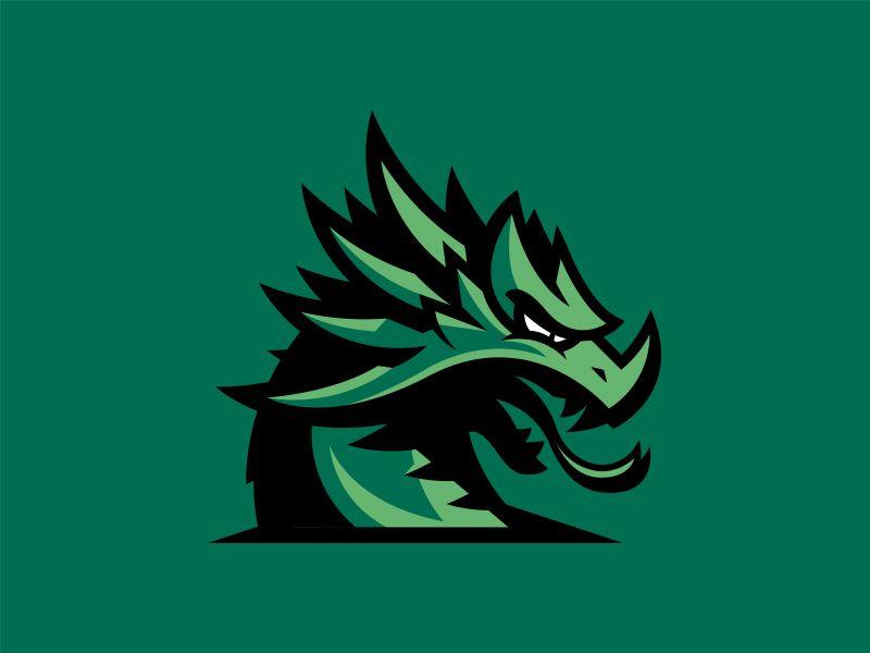 School Dragon Logo - Cooper Dragons High School Logo
