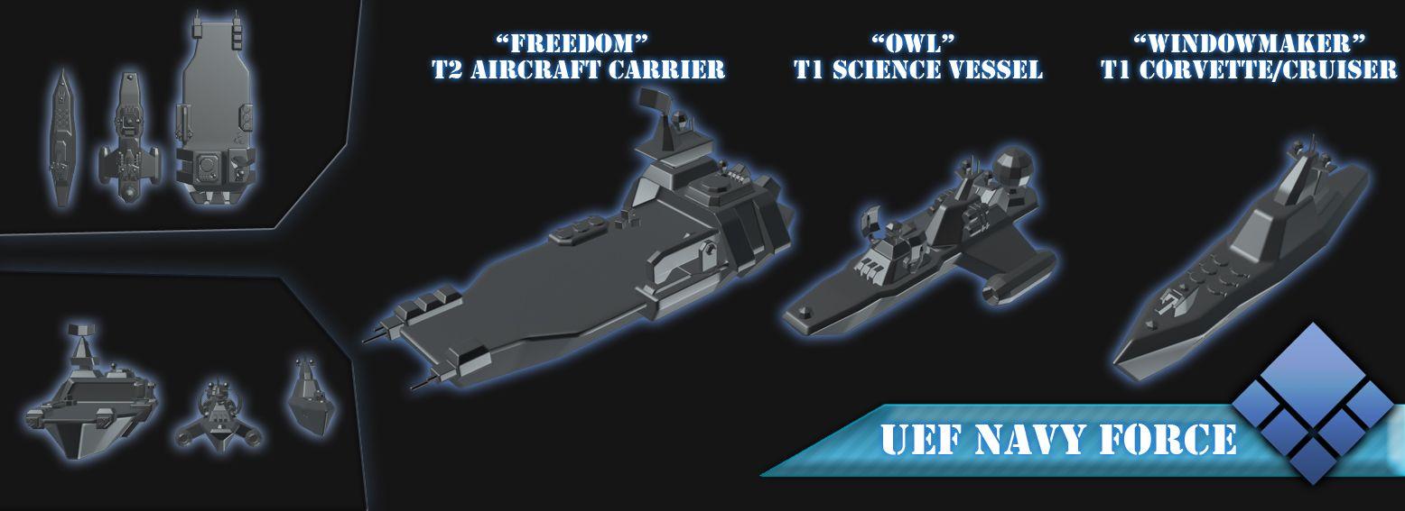 Supreme Commander Uef Logo - UEF Navy v01 image - Revamp Expansion Mod (RVE) for Supreme ...