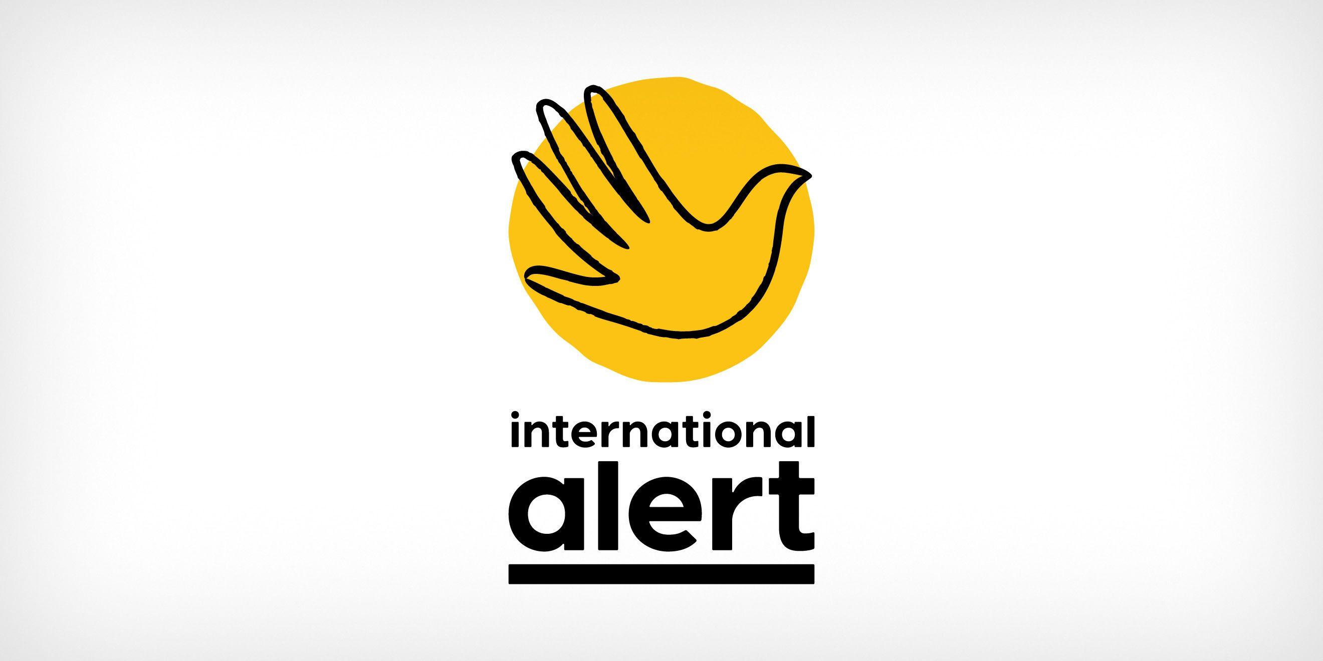 Google Alerts Logo - International Alert Brand Identity | Human After All design agency